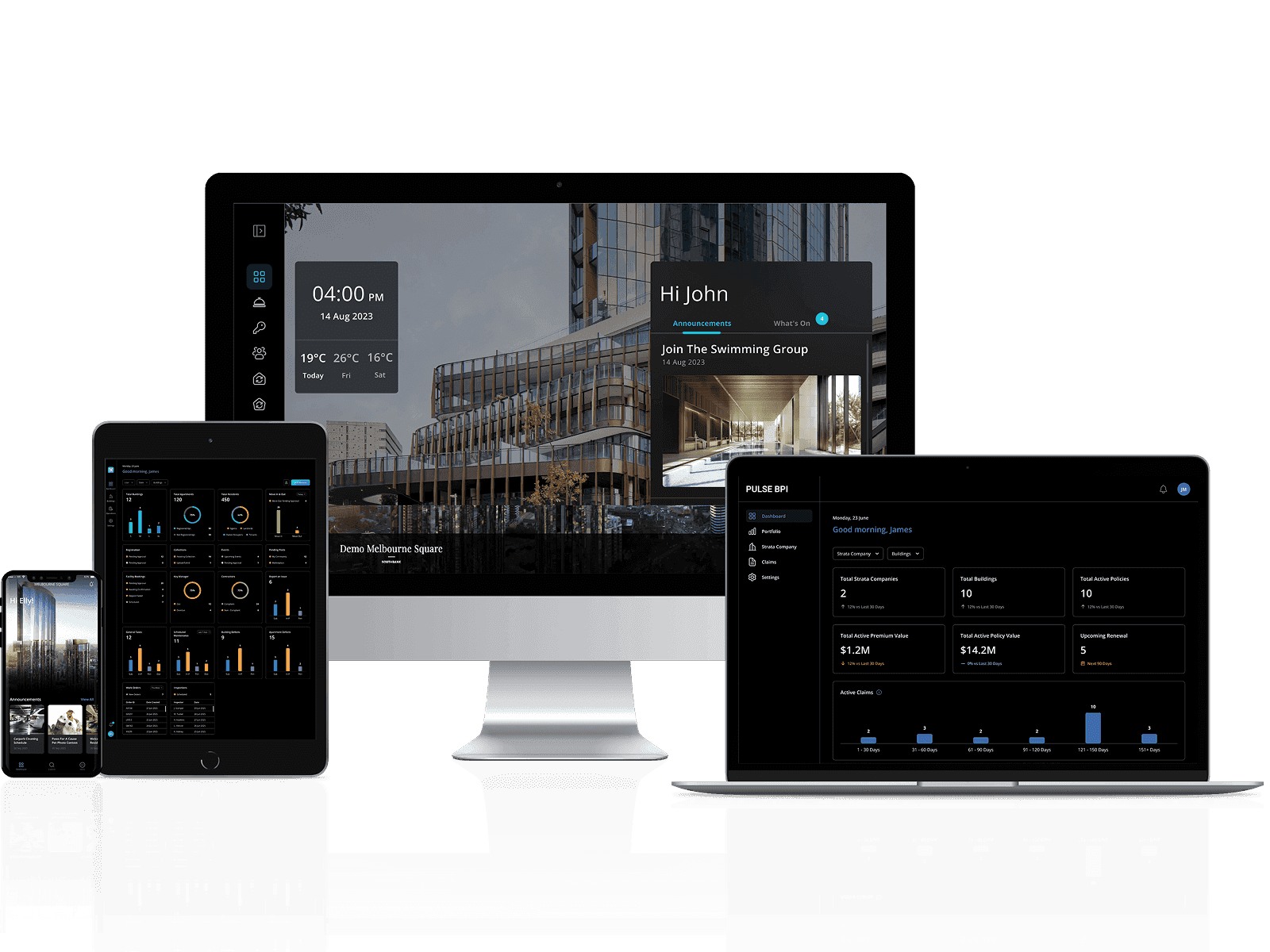 Pulse BPI platform across devices